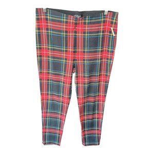 Pretty little liars - Aeropostale Black and red plaid leggings Large
